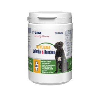 GIGI VET Aktvie Hunde Gelenke & Knochen 240x576 g