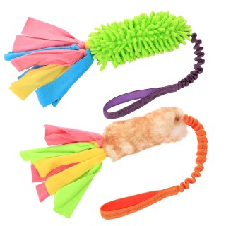 Gefülltes, langes Kauspielzeug für Hunde, das Geräusche macht, lindert den Mangel an Robustheit, pädagogisch wertvoll, geeign