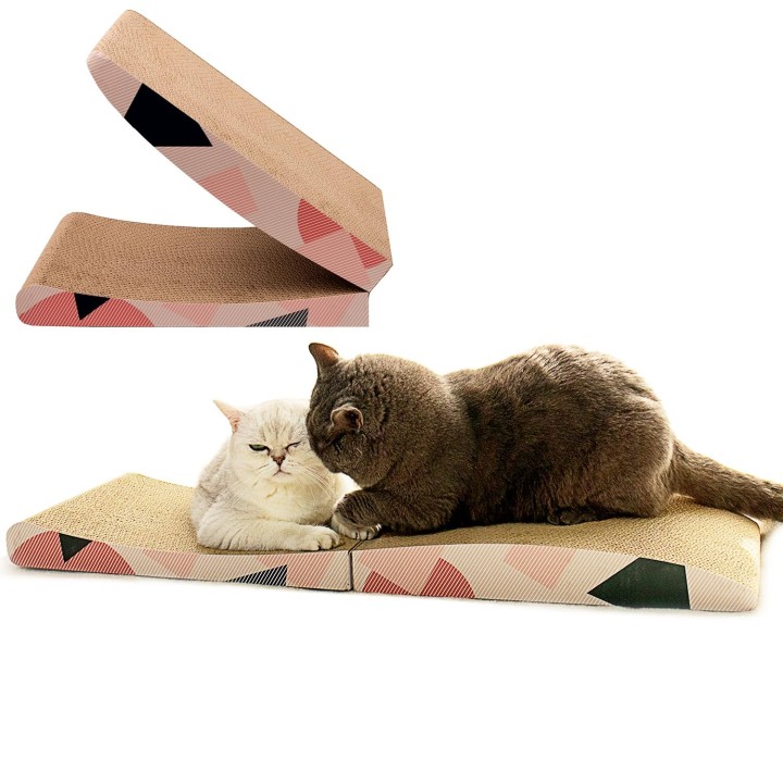 xinXbabe Katzennagelschärfer aus Karton, Katzennagelschärfer, Katzennagelschärfer, beliebtes faltbares Katzenbett, Katzensofa