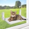 Katzenhängematte für Katzenfenster, Saugnapf-Typ, selbstklebend, Tragkraft, faltbar, für Katzenfenster, für alle Katzen, Häng