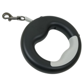 DOGPET Hundeleine, LED-Licht, Rollleine für kleine und mittelgroße Hunde, automatische Aufwicklung, 3 m lange Leine, geeignet