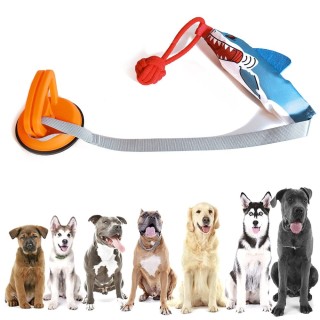 Lustiges Seilspielzeug zum Kauen mit Geräuschen, geeignet für mittelgroße und große Hunde, interaktives Seil mit Geräuschen,