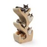 Necoichi Cat Tower Katzenbaum R Hellbraun