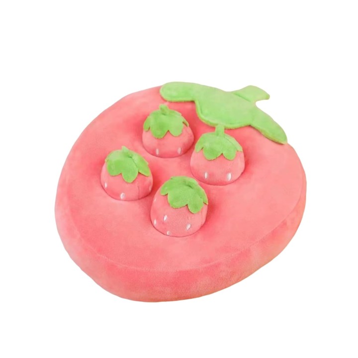 COZENTA Haustierspielzeug für Kaninchen und Hunde, Karotten, Kausnack, versteckter Futterbehälter, Stressabbau, Nasenarbeit (