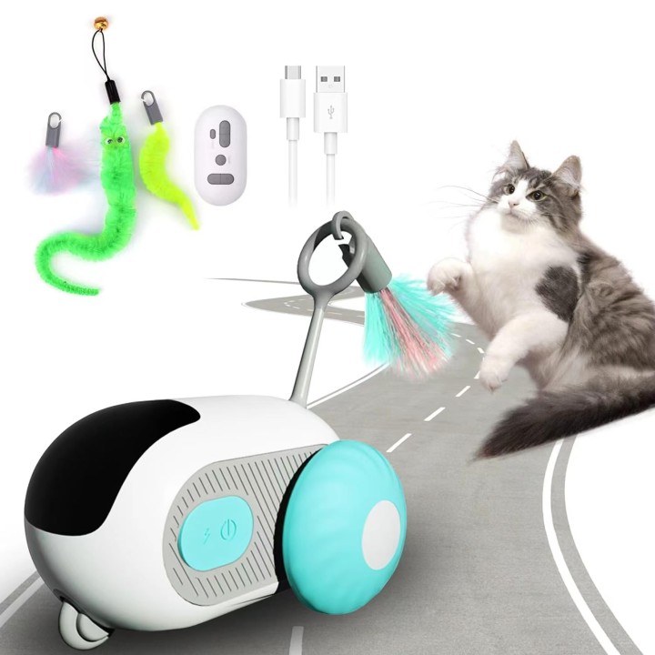 Katzenspielzeug, automatische böse Maus, elektrische Maus, Katzenspielzeug, Katzenspielzeug, Einzelspiel, Katzenspiel mit Fer