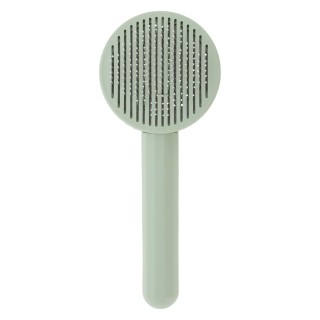 CAPASTEC Pet One Push Cat Dog Gentle on the Hair Long Short Slicker For Dogs and Pet Pill Removal Green Brush, Type, Brush, B