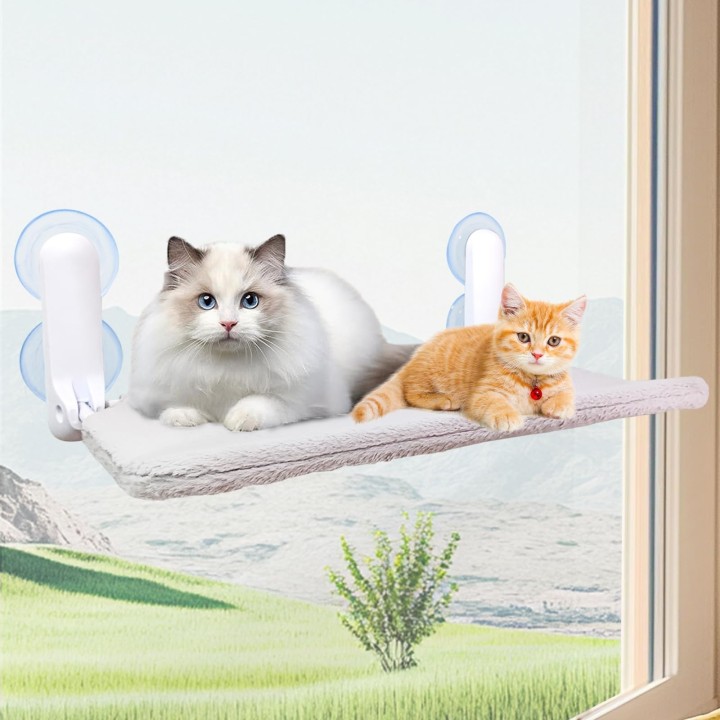 Saeda Katzenfenster, Katzenfenster, starker Saugnapf, Tragkraft, Katzenfenster, großes Katzenfenster, Katzenfenster, für alle