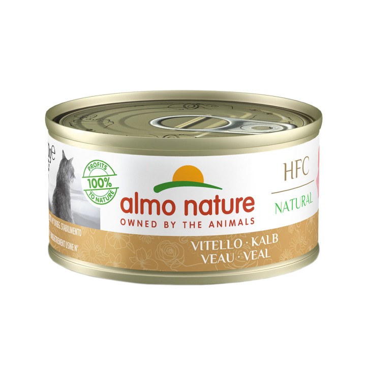 Almo Nature Classic Katzenfutter - Dosen - Rind - 24 x 70 g