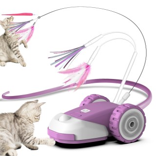 Cat Stronger Elektrisches Katzenspielzeug USB 360 Grad Befriedigt Natürliche Jagdspiele Verhindert Mangel An Haustier Sicher