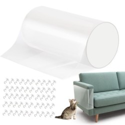 Pawaboo Katzenkratzschutz, Katzenkratzschutz, verhindert Kratzer und schützt Möbel vor Kratzern, zum Kratzen von Krallen, Sch
