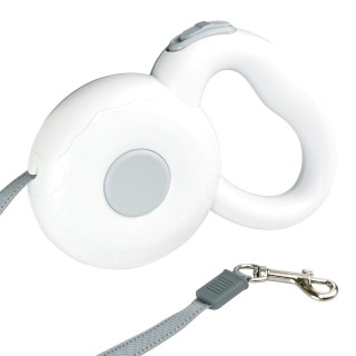 Leichte Hundeleine, Teleskopleine, 3 m lange Leine, kleine Hunde, mittelgroße Hunde, Traktion beim Gehen, Online-Anleitung au