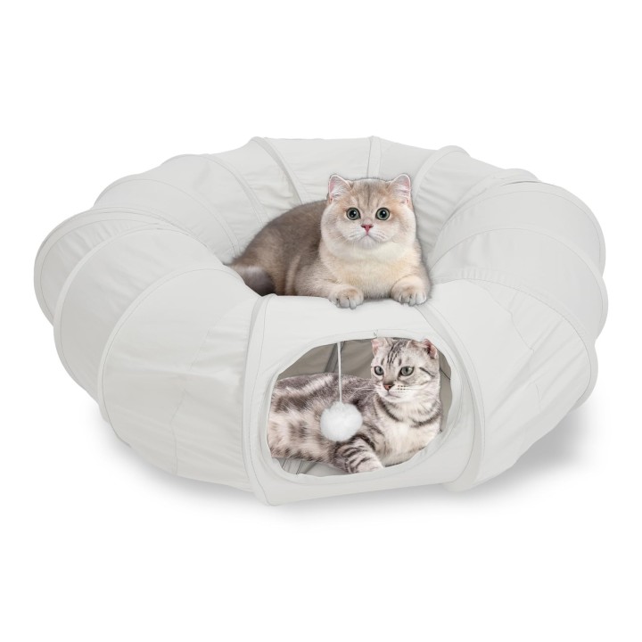 Katzentunnel, Katzenbett für den Innenbereich, Katzentunnel, Katzentunnel, Katzendurchmesser, verbessert den Stressabbau, fal