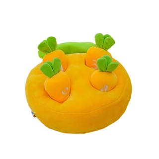 COZENTA Haustierspielzeug für Kaninchen und Hunde, Karotten, Kausnack, versteckter Futterbehälter, Stressabbau, Nasenarbeit (