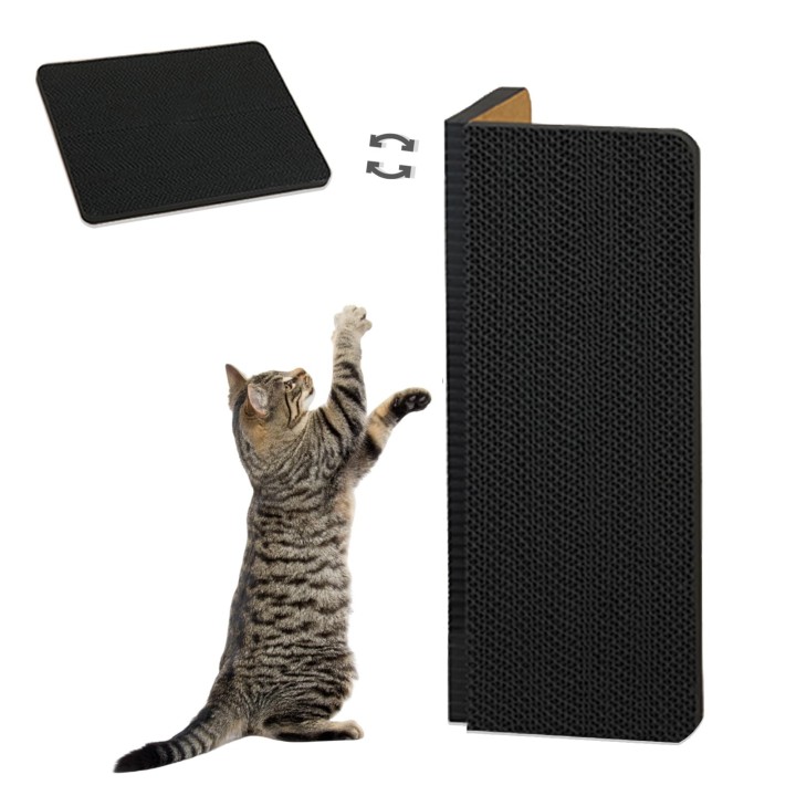 GLOLIT Katzenkratzbaum für Katzen, innovativer Katzenkratzbaum für Wände und Möbel, einfach zu installieren, zum Kratzen für