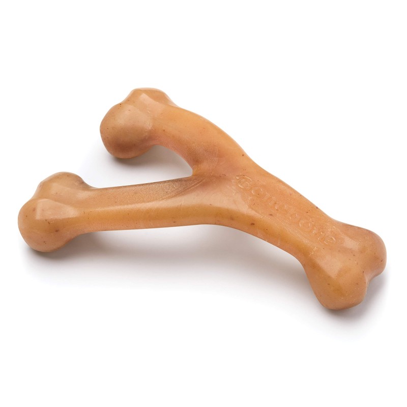 Pruffle Benebone Kauspielzeug mit gebratenem Hühnergeschmack, Größe M Co., Ltd.. Knochenförmig (Importieren)