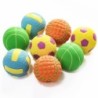 SCHITEC Hundespielzeug Ball mit Geräusch von Durchmesser Kauen Mangel an Stress Pädagogisch Geeignet für Kleine Mittelgroße H