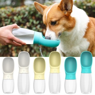 Tragbare Hundewasserflasche für den Außenbereich, für kleine, mittelgroße und große Hunde, Katzen, auslaufsicher, für Reisen,