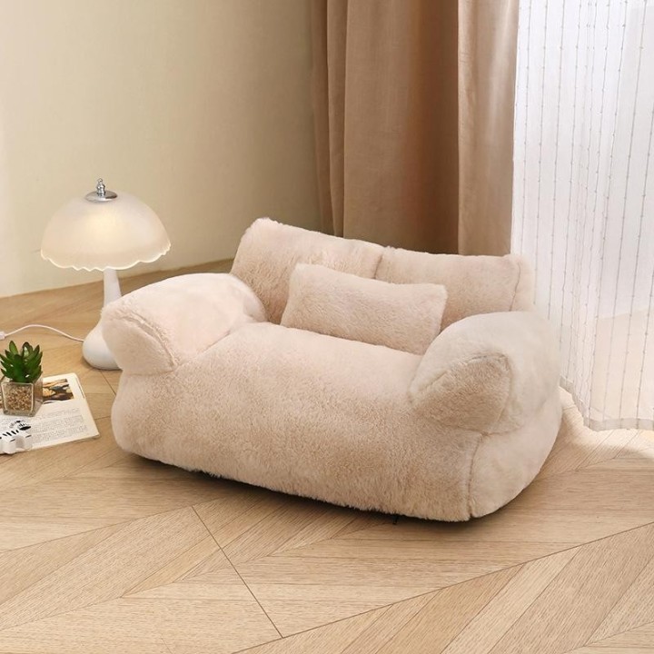 Weiches und bequemes kleines Hundebett, geeignet für alle Jahreszeiten, warmes und durchdachtes großes Katzenbett, Haustierso