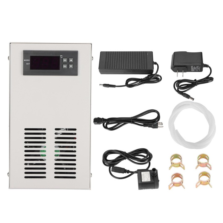 Aquarium Chiller 72W Aquarium Wasser Leises elektronisches Kühlsystem