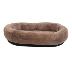 Hundebett für Menschen, abnehmbar, rutschfest, groß, bequem, Plüsch, großer Sitzsack, Nickerchen-Bodenbett für Haustiere 100