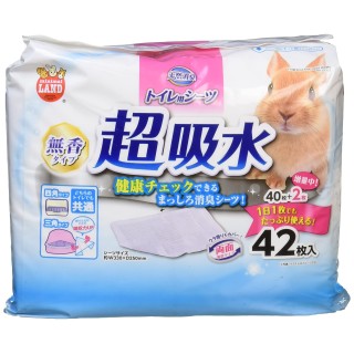 Minimal Land Natürliches Desodorierendes Toilettenpapier, Duftlos, 42 Blatt weiß