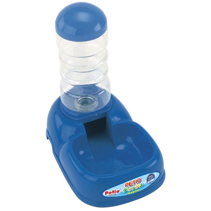 Petio PETIO Napf mit Wasserspender Blau für Haustiere blau