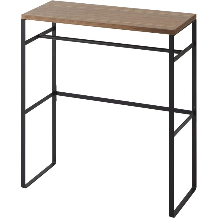 Yamazaki Jitsugyo Kleiderständer für Haustiere, Schwarz, B 50 x T 21 x H 60 cm, Turm, für Tierbedarf, Aufbewahrungsregal für