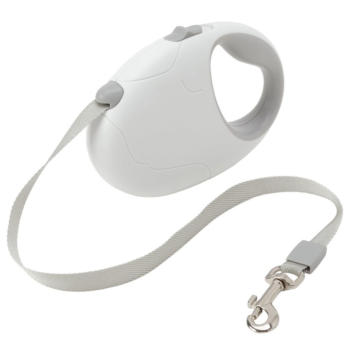 Leine für Hunde und Katzen 3m 135g Geeignet unter 15kg Automatisches Aufwickeln Teleskopisch Leichtgewicht Einfache Bedienung