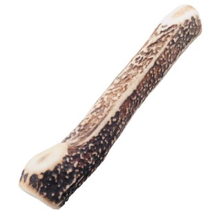 Monolife Kauspielzeug für Hunde aus Hirschgeweih, Kauspielzeug für Ezo Domestic Deer Antler Dental, großes 20 cm großes Spiel