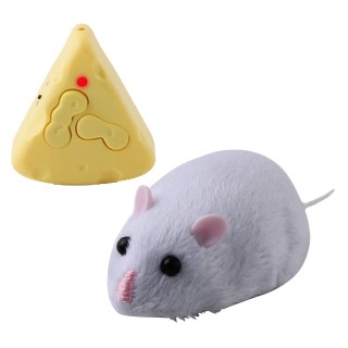 Felimoa Elektrisches Spielzeug für Katzen, automatisches Katzenspielzeug in Mausform, Fernbedienung, Bedienung, Fahren,