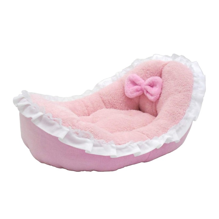 STYRIA Furifuri Lovely Pet Cat Small Lace Ganzjahres-Wendebett, Hund, Bett, waschbar, flauschig, süß, Frühling, Winter, styli