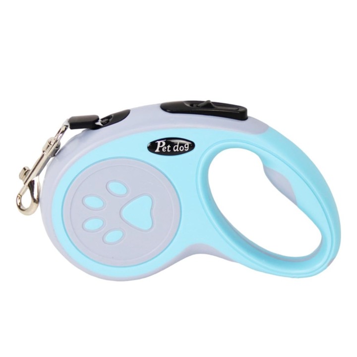 Hundeleine, einfach zu bedienen, einfach zu bedienen, 5 m, mit Schloss, Haustierleine für kleine und mittelgroße Hunde [Queen