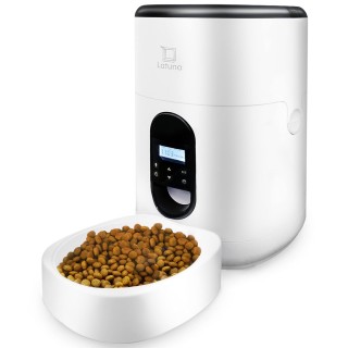 von einem Kleintier Automatischer Futterspender Katzenfutter für Kleintiere Automatischer Futterspender Futterspender Hund 4L