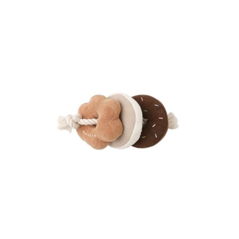 Donut-Hundespielzeug mit Sound, für kleine Hunde und mittelgroße Hunde, süß, stylisch, beliebte Marke, Zwergpudel, Chihuahua,