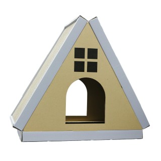 penefa Nekonchi Katzenkratzhaus, hergestellt in Japan, einfache Montage, langlebig, Haus aus Karton für den Hausgebrauch, Kat