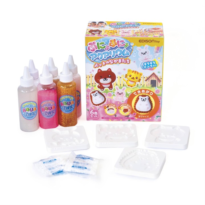 Edison Squishy Aquarium Mini-Serie, süßes Haustier, KJT120423, Spielzeug, ab 6 Jahren