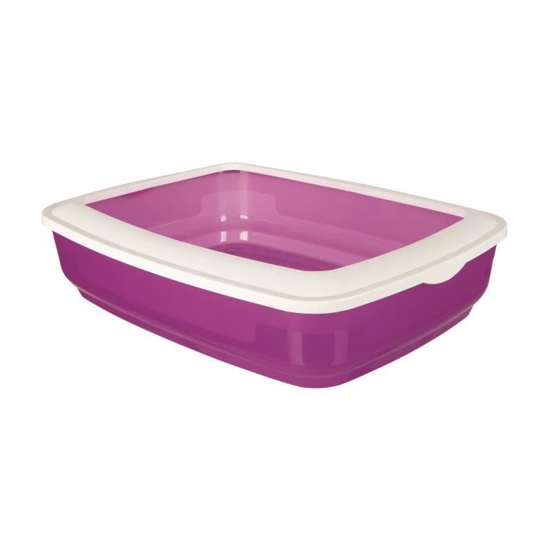 TRIXIE Cisco Katzentoilette mit Rand - 38x11x50 cm - Für Katzen