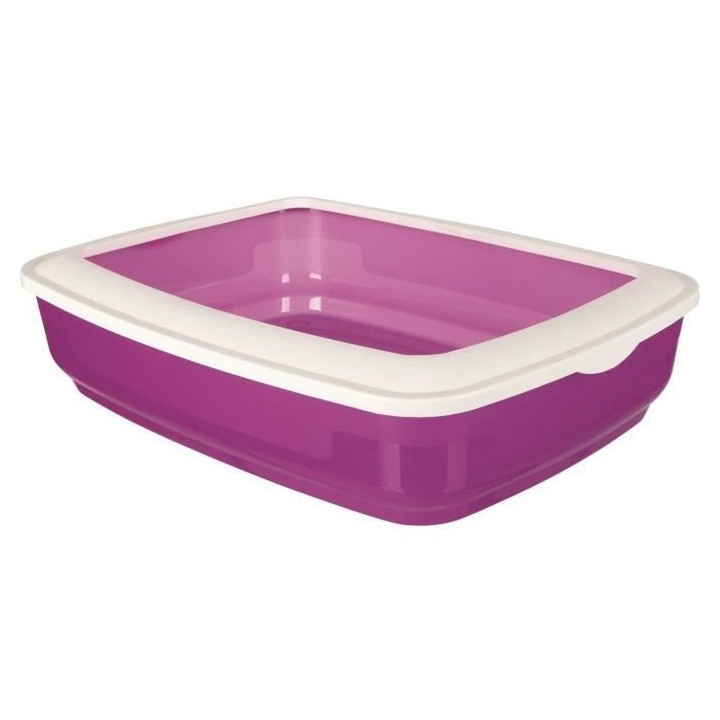 TRIXIE Cisco Katzentoilette mit Rand - 38x11x50 cm - Für Katzen