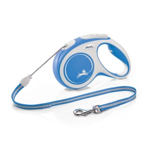 Flexi Leash Teleskopleine New Comfort Cord M über 5m Blau Original Japanisches Produkt (Flexi) (Weniger 20kg) [Hundeleine] bl