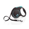 Flexi Black Design Tape L als 5m blau (weniger 50kg) [Hundeleine] blau