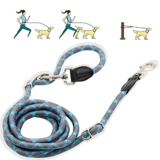 Hundeleine Hundeschulterleine Schlupfleine 1 Leine frei beide Hände 2 Hunde Zugleine Länge verstellbar Reflexmaterial Schulte