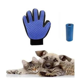 Gant de Toilettage - SSStancy - 1 Stück - Doux et Efficace - Caoutchouc de Silicone - Pour Chien