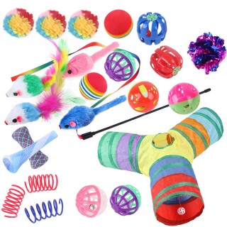 HOMEBASICS Katze Katzenkauspielzeug Angelfedermaus Katze Katzenzahn Gefüllter Naturzahn Solo Einfacher Mangel an Stress Fettl