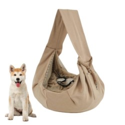 Fantoxcy Haustier-Hundetasche, klein, atmungsaktiv, geeignet für Hunde und Hunde, Haustier-Tragetasche, sicheres Netz, Crossb