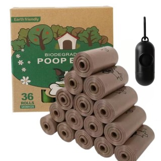 Tierkotentsorgung, Kotentsorgung mit Behälter zum Mitnehmen und Umhängeband, 540 23 x Duftbeutel mit Erdbeer-Kaffee-Lavendel-