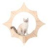 MYZOO Solar Cat Step Wall Solid Space Cat Play Mehrere beliebte Laufsteg, hängend, Kiefer, Sparen, Ausrüstung, Katzen, Senior