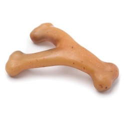 Benebone Mini-Kauspielzeug in Knochenform mit Brathähnchengeschmack, Größe S (Importieren)