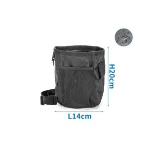 nobleza – Leckerlitasche fürs Hundetraining, Schwarz