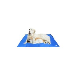 nobleza Kühlmatte für Hunde & Katzen Blau