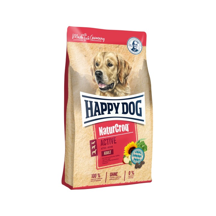 Happy Dog NaturCroq Active Hundefutter - 15 kg